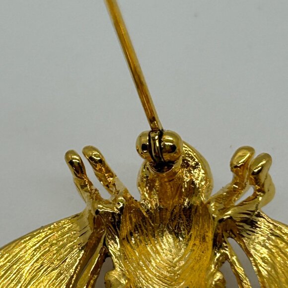Joan Rivers Bee Brooch Lots of Love Enamel Hearts Multi-Color Rhinestone Insect - Picture 9 of 12